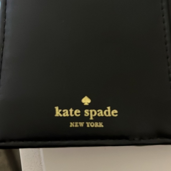 Kate Spade New York Grand Street Colorblock Stacy Wallet Warm Beige/Black - Picture 13 of 14